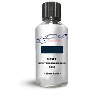 Xtremeauto Touch Up Paint For Seat Ateca Mediterranean Blue 9550 L9550 Direct Appliance Chip Scuff Mark Brush In Lid