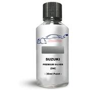 Xtremeauto Touch Up Paint For Suzuki Swift Premium Silver Znc 30Ml Direct Appliance Chip Scuff Mark Brush In Lid