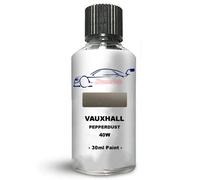 Xtremeauto Touch Up Paint For Vauxhall/Opel Meriva Pepperdust Grey 40W Direct Appliance Chip Scuff Mark Brush In Lid