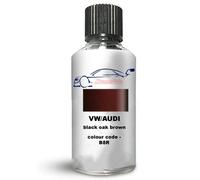 Xtremeauto Touch Up Paint For Volkswagen/Vw Eos Black Oak Brown Met B8R 2011-2015 30Ml Direct Appliance Chip Scuff Mark Scratch