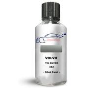 Xtremeauto Touch Up Paint For Volvo S40/V40 Tin Silver 352 30Ml Direct Appliance Chip Scuff Mark Brush In Lid