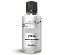Xtremeauto Touch Up Paint For Volvo Xc90 Moonlight White Pearl 453 30Ml Direct Appliance Chip Scuff Mark Brush In Lid