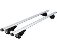 XtremeAuto® Universal Aero, Aluminium Roof Rack Rails Bars 1.2M. Anti-theft Locking System.