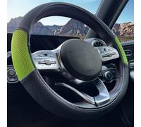 XtremeAuto Universal Car/Van Steering Wheel Cover Sleeve Glove (Green)