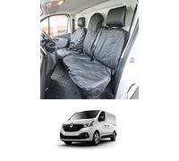 Xtremeauto Waterproof Tailored Heavy Duty Front Leather Van Seat Covers Trafic 2006-2019