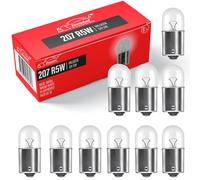 Xtremeauto X10 207 R5W Bulbs - 12v Car Bulbs, Side Light Tail Light Brake Number Plate Interior Motorcycle Light 12V 5W Bulb R5E 12V Bulb,X10 R5W 12V Bulb