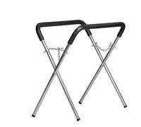 Xtremeauto x4 Heavy Duty Adjustable Bodyshop Garage Bumper Wing Bonnet Painting Prep Panel Trestle Tressle Stand Work Horse Car Van