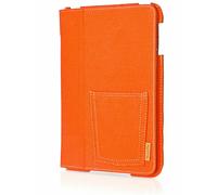 XtremeMac IPDN-MFD-93 Micro Folio Denim 7.9 Inches Case for iPad Mini - Orange