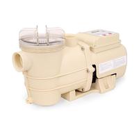 XtremepowerUS 1/2HP Pool Pump for Above Ground Swimming Pool 3240GPH High-Flow w/Timer, Beige