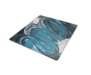 Xtrfy GP4, Large Gaming Mouse Pad (460 x 400 x 4 mm), Glides Effortlessly with Flawless Mouse Control, Non-Slip, Machine-Washable, Street Blue Edition