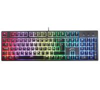 XTRFY XG-K3-RGB-UK K3 RGB Mechanical Gaming Keyboard, Mem-chanical Switches, 105 Keys, RGB LED Lighting, 19 Key Rollover Anti-ghosting, LED Lighting Settings, Media Controls, USB Connector, 1.8M Cable