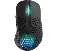 Xtrfy M4 - Wireless Gaming Mouse - Superlight and Optimised for E-Sports - with 2.4 GHz Radio and RGB Lighting - Adjustable Ergonomic Design for Right-Handers - Rechargeable, Black