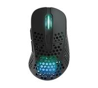 Xtrfy M4 - Wireless Gaming Mouse - Superlight and Optimised for E-Sports - with 2.4 GHz Radio and RGB Lighting - Adjustable Ergonomic Design for Right-Handers - Rechargeable, Black