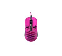 Xtrfy M42 RGB - Superlight Gaming Mouse - Wired with State-of-the-Art Pixart 3389 Sensor - Modular Housing with 2 Sizes Included - Adjustable RGB Backlight - Pink Edition