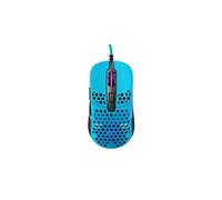 Xtrfy M42 RGB - Superlight Gaming Mouse - Wired with State-of-the-Art Pixart 3389 Sensor - Modular Housing with 2 Sizes Included - Adjustable RGB Backlight - Miami Blue Edition