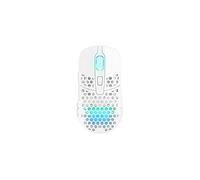Xtrfy M42 - Wireless Gaming Mouse - Superlight and Optimised for E-Sports - with 2.4 GHz Radio and RGB Lighting - Adjustable Modular Housing with 2 Sizes included - Rechargeable, White