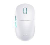 Xtrfy M8 Wireless, Wireless Ultra-Light Gaming Mouse, Optimised for E-Sports, 2.4 GHz, RF Extremely Low Front for Greater Precision, Rechargeable, White