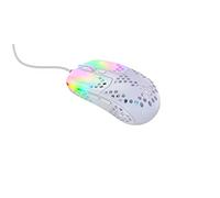 Xtrfy MZ1 - ZYS RAIL RGB Wired Optical Gaming Mouse, USB, Ultra-light, 400-16000 DPI, Kailh Switches, 125-1000 Hz, Adjustable RGB, White