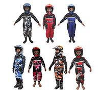 XTRM RACE JUNIOR KIDS KART SUIT New 2020 (Camo Blue,LARGE - 6-7 YEARS)