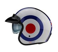 ViPER RSV06 Plus Motorcycle Helmet with Inner Sun Visor Open Face Jet Motorbike Helmets for Adult - Motorbike Rider Road Legal ECE2206 Approved for Cruise Bike Chopper Moped Electric Scooters - M