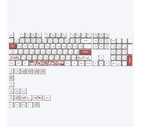 Xtroml Zodiac-Inspired Pudding Keycaps Set 125 Keys, PBT Thermal Sublimation with Translucent Sides, SAX Profile, ANSI Mechanical Keyboard Compatibility (A, a)