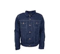 XTRON BIKEWEAR Mens New Motorcycle Denim Jacket Western Stylish CE Approved Blue Vintage Coat (as8, alpha, x_l, regular, regular, Blue)