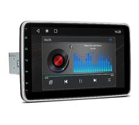 XTRONS 10.1-inch Rotatable Touched Car Stereo Universal Single DIN In-Dash Video Player Linux with Car Play/Android Auto/AutoLink RDS Radio Full RCA DSP Support AHD Camera