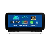 XTRONS 10.25'' HD Screen Car Stereo for Mercedes Benz C-Class W204 NTG 4.0, Android 13 Octa Core 8+128GB Radio GPS Navigation Built-in Car Play Android Auto 4G LTE Bluetooth 5.1 Optional DAB+ AHD DVR
