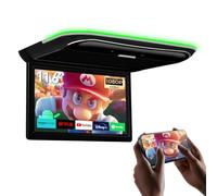 XTRONS 11.6" Android Car Overhead FHD IPS Screen Car Roof Multimedia Player Car Video with Superior Sound and Screen Mirroring Support 1080P Video HDMI/USB/Dual AV/IR/WIFI for Motorhomes/Home/Caravan