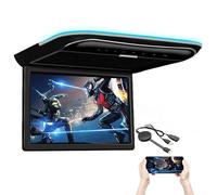 XTRONS 11.6" Ultra-thin Car Ceiling Roof Mounted 1080p Video Car Overhead Player 170° Rotating Screen Built-in Speaker USB HDM1 USB AV Port Door Control Colourful Aura Lights with 1pcs Wireless Dongle