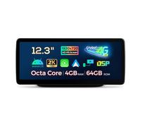 XTRONS 12.3 inch Android 13 Car Stereo Octa Core 4GB+64GB,Car Radio Player Built-in 4G WIFI GPS Nav Car Play Bluetooth Support AHD Camera DAB for Mercedes Benz B-Class W246 NTG 4.5/4.7 System