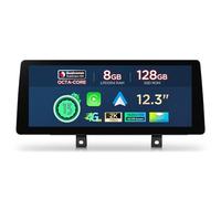 XTRONS 12.3" Qualcomm 8+128GB Android 13 Car Stereo for BMW 3 Series F30 F31 F34 F35/4 Series F32 F33 F36 w NBT System, Fully Laminated Screen 1920x720&2K, Wireless Car Play Bluetooth 5.1 4G DAB+ AHD