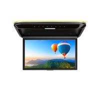 XTRONS 14" 16:9 Ultra-thin Car Ceiling Roof Mounted FHD Digital TFT Screen 1080P Video Car Overhead Player Monitor, HDMI Port 1366x768 Full High Definition, Support FM/IR headphones Door Control