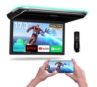 XTRONS 17.3 Inch Android 14 4+64GB Car Overhead Flip Down Mount Monitor