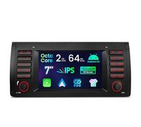 XTRONS 7" Android Car Stereo for BMW X5 E53, 2+64GB Radio Player EQ DSP Wireless CarAutoPlay GPS Navigation Bluetooth 5.0 Dual Band WiFi Cooling System, Optional DAB+, XTRONS UI Design