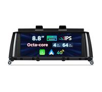 XTRONS 8.8" Car Stereo Android Octa-Core 4+64GB for BMW X3 F25 (2011-2013) with CIC system Touch IPS Screen GPS navigation, w 4G LTE CarAutoPlay Android Auto Support AHD Camera, Cooling System