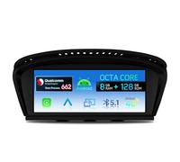XTRONS 8.8" Qualcomm 662 Android Car Stereo for BMW 3/5 Series E90 E60 w CIC system, 8+128GB Car Radio Player, IPS HD Screen Wireless Android CarPlay Wi-Fi GPS 4G LTE Bluetooth 5.1 Day & Night Modes