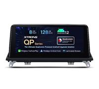 XTRONS Android 12 Car Stereo for BMW X5 X6 E70 CCC, 10.25" Radio Player Auto GPS Navigation Octa Core 8+128GB Built-in Wireless CarPlay 4G LTE Bluetooth 5.1 OBD2 DAB+ DVR+ADAS TPMS