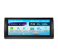 XTRONS Android 14 QLED Car Radio Player for BMW X5 E53 (1999-2006), 10.25 Inch Octa Core 4+64GB Car Head Unit Wireless CarPlay Android Auto AKM DSP Bluetooth 5.2 Day/Night All-in 1 Audio Control Mode