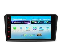 XTRONS Android 14 Qualcomm QLED Car Radio Player for Audi A3 8P/8P1 S3 8P RS3 Sportback,8” Octa Core 8+128GB Wireless CarPlay Android Auto AKM DSP Bluetooth 5.2 Day/Night All-in 1 Audio Control Mode