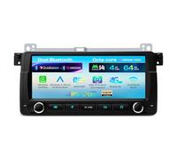 XTRONS Android 14 Qualcomm QLED Car Radio Player for BMW E46 Sedan/Rover 75/MG ZT, 8.8 Inch Octa Core 4+64GB Wireless CarPlay Android Auto AKM DSP Bluetooth 5.2 Day/Night All-in 1 Audio Control Mode