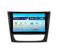 XTRONS Android 14 Qualcomm QLED Car Radio Player for Mercedes-Benz E-Class W211/CLS-Class W219,9" Octa Core 8+128GB Wireless CarPlay Android Auto AKM DSP Bluetooth 5.2 Day/Night All-in 1 Audio Control