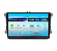 XTRONS Android 14 Qualcomm QLED Car Radio Player for VW Volkswagen EOS Golf SKODA SEAT, 9” Octa Core 8+128GB Wireless CarPlay Android Auto AKM DSP Bluetooth 5.2 Day/Night All-in 1 Audio Control Mode