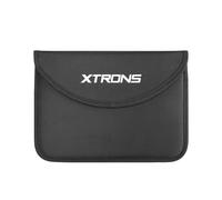 XTRONS Black Large Faraday FOB Protection Pouches w Hook for Car Keys/Phone
