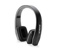 XTRONS Black Wireless Bluetooth 5.3 Headphones Over Ear | Soft Ear Cushions & Adjustable Headband | Hi-Res Sound | 3.5mm audio jack | Compact & Foldable Design | with Microphone for Car/Travel/PC
