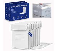 XTRWHZ Bed Sheet Holder, Sheet Holders Sheet Locks for Bedding Sheet Fasteners Easy to Install Not Restricted to Bed Keep Sheets Tight No More Loose and Wrinkled Sheets