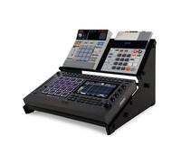 XTS Duo-Flex Stand Bundle, 2-tier desktop stand with Flex Trays (studio equipment, width adjustable from 27-47 cm, supports up to 13.6 kg)