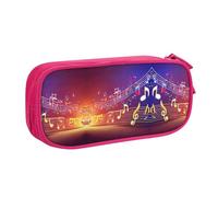 XTUAG Colorful Music Notes Large Capacity Double Layer Student Pen Caseback To School Supplies Forteen