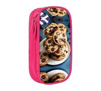 XTUAG Cookies Food Chocolate Chips Biscuits Large Capacity Double Layer Student Pen Caseback To School Supplies Forteen