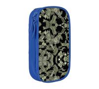 XTUAG Dollar Sign Money Large Capacity Double Layer Student Pen Caseback To School Supplies Forteen